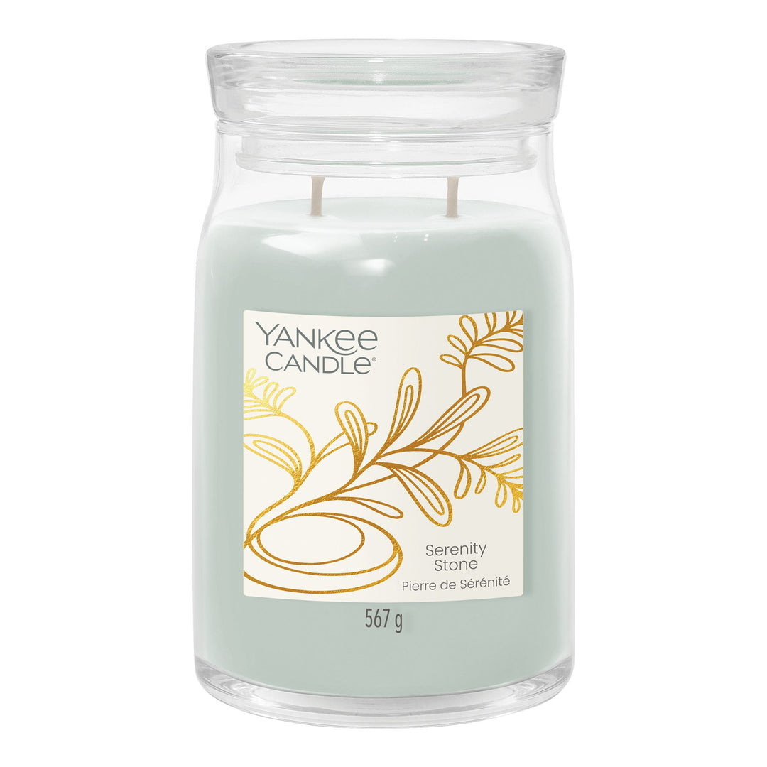 Serenity Stone Signature Large Jar by Yankee Candle