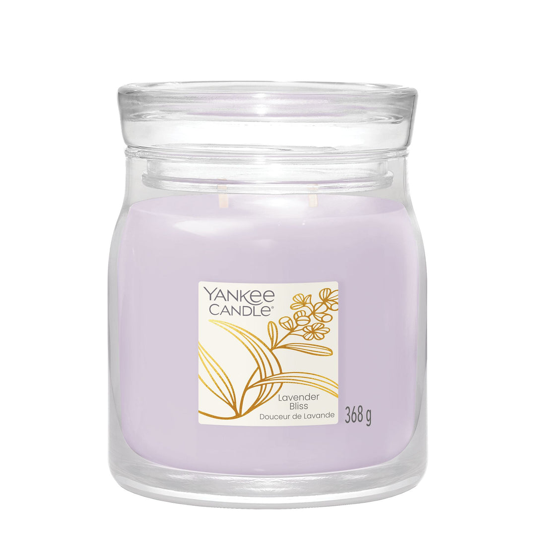 Lavender Bliss Signature Medium Jar by Yankee Candle