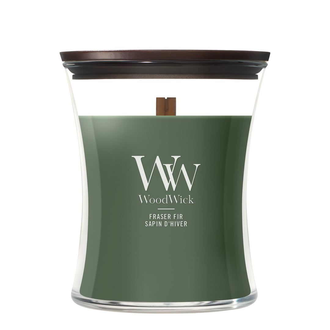 Fraser Fir Medium Hourglass by WoodWick