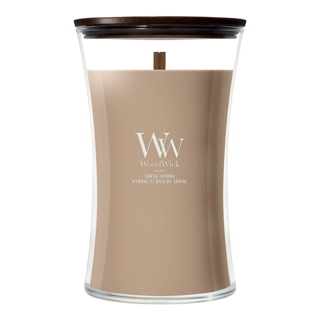 Santal Myrrh Large Hourglass by WoodWick