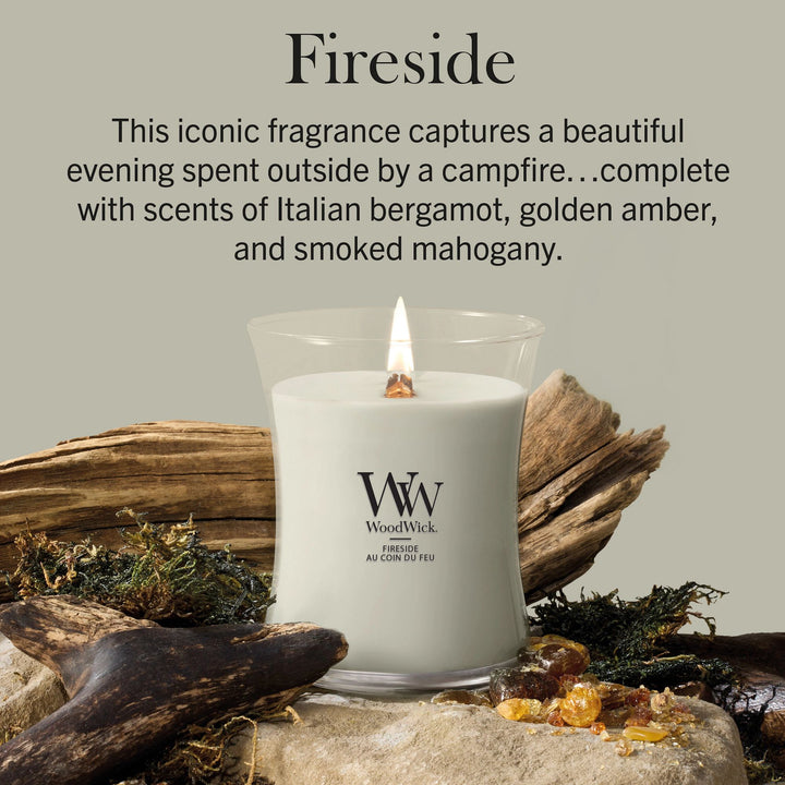 Fireside Medium Hourglass by WoodWick