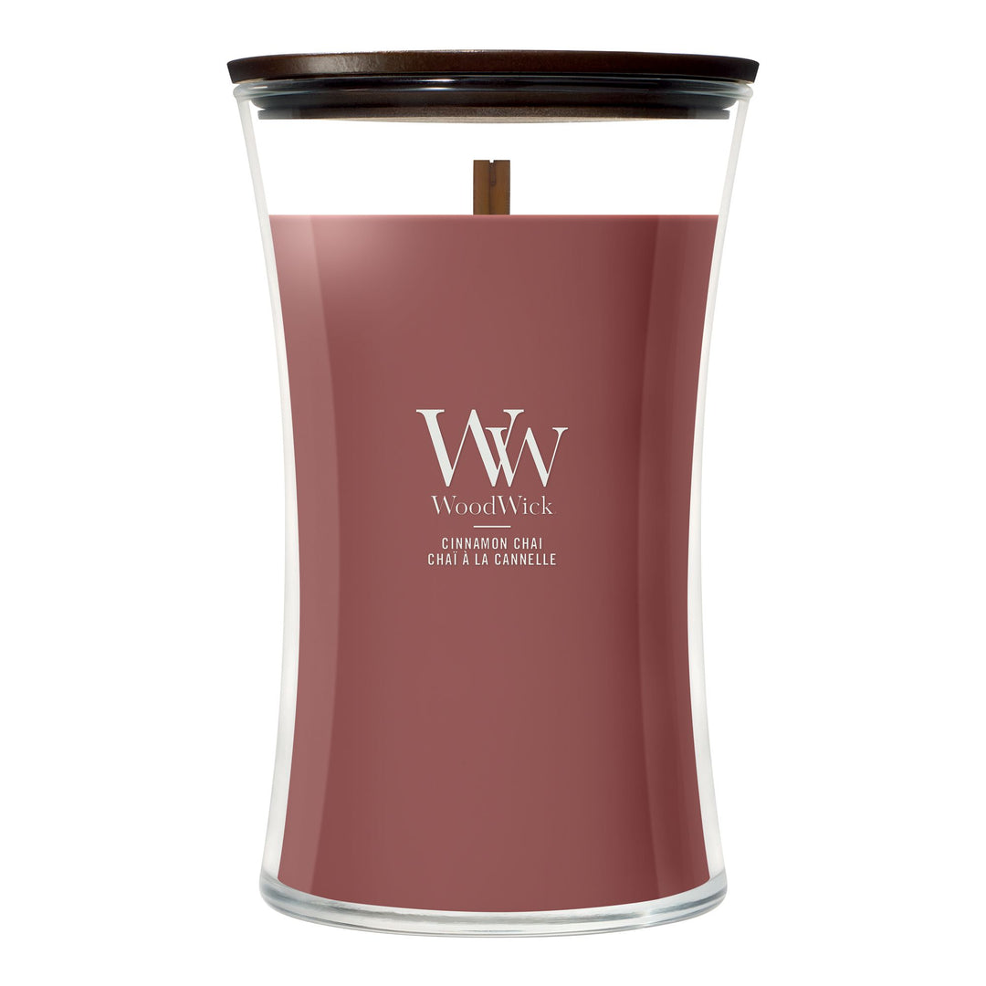 Cinnamon Chai Large Hourglass by WoodWick