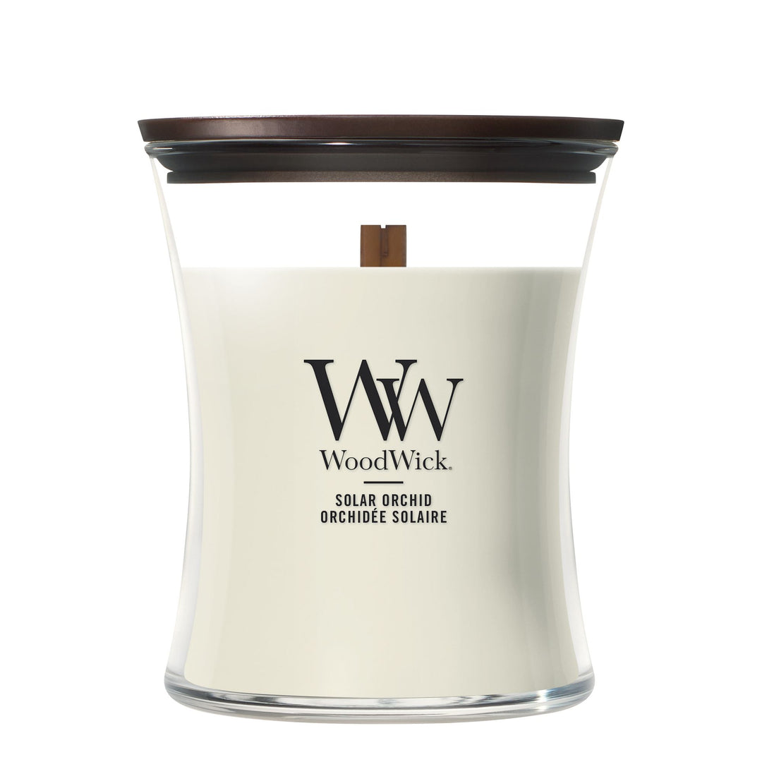 Solar Orchid Medium Hourglass by WoodWick