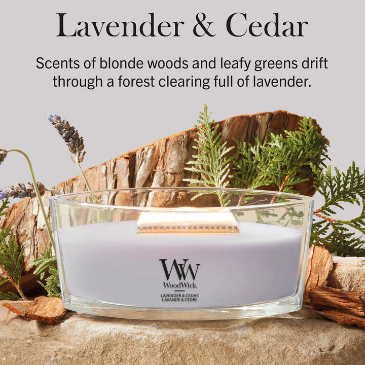 Lavender &amp; Cedar Ellipse by WoodWick