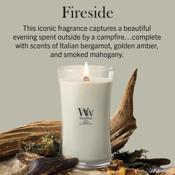 Fireside Large Hourglass by WoodWick