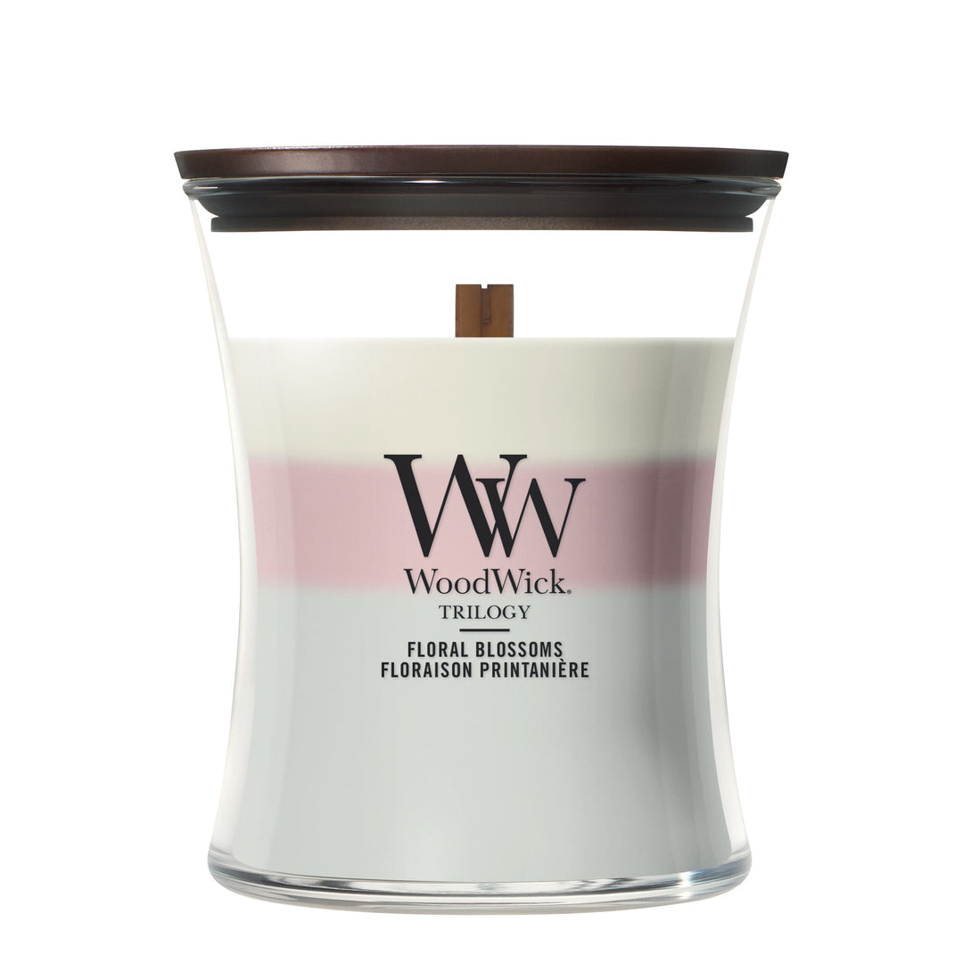 Floral Blossoms Medium Hourglass by WoodWick