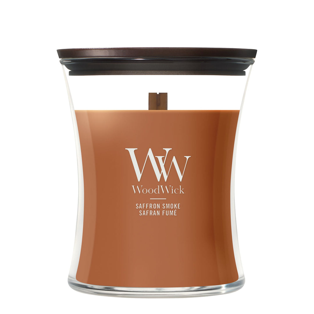 Saffron Smoke Medium Hourglass by WoodWick