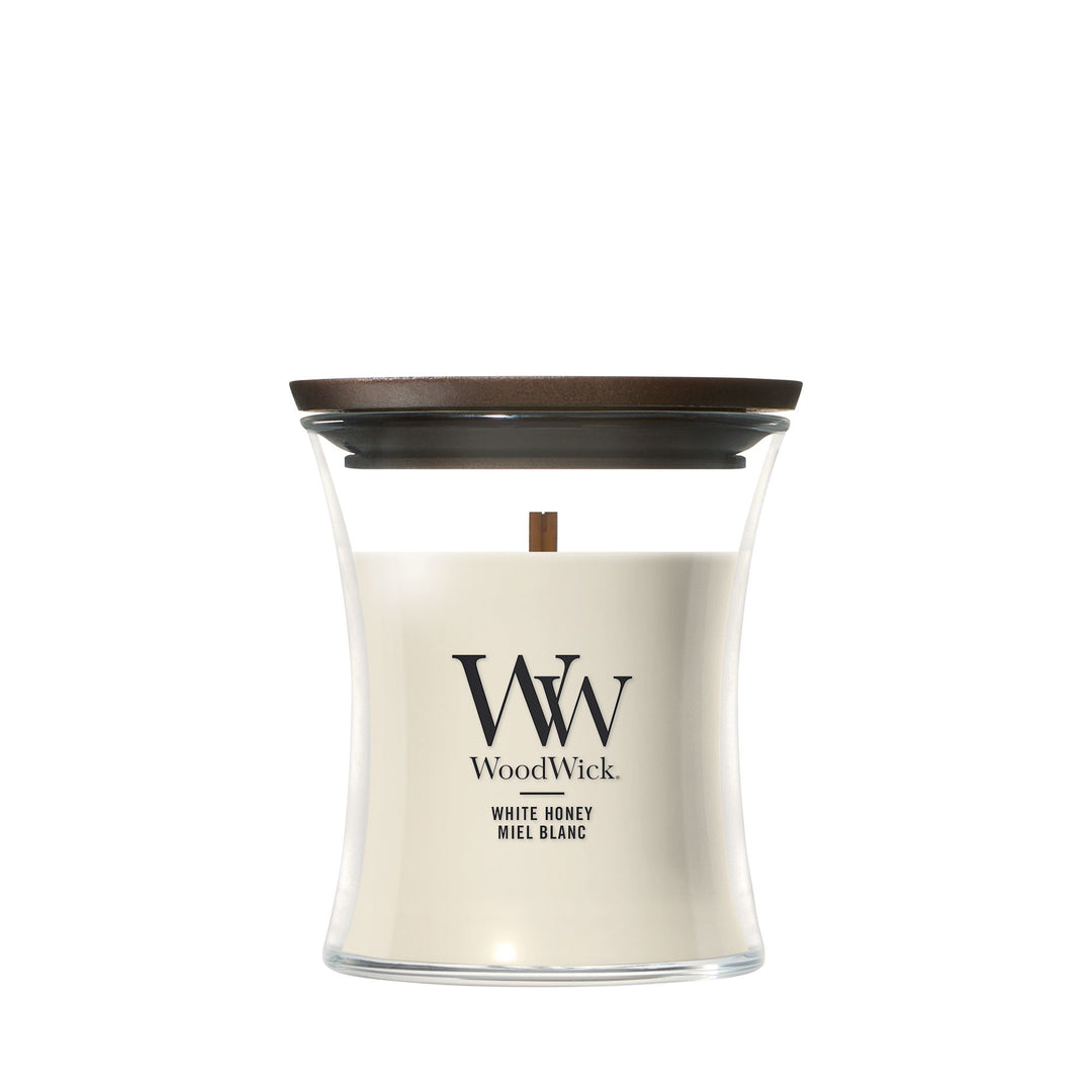 White Honey Mini Hourglass by WoodWick