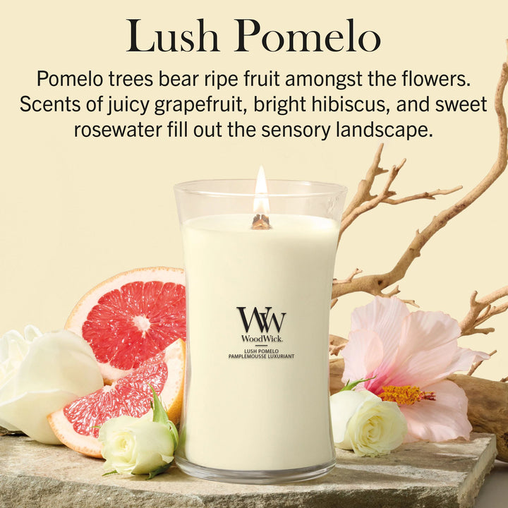 Lush Pomelo Large Hourglass by WoodWick