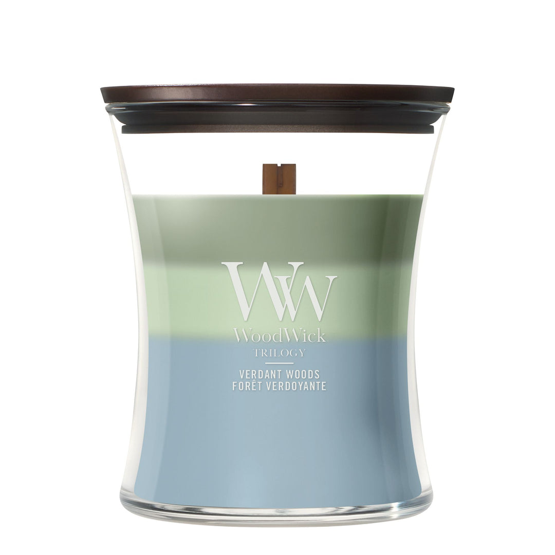 Verdant Woods Medium Hourglass by WoodWick