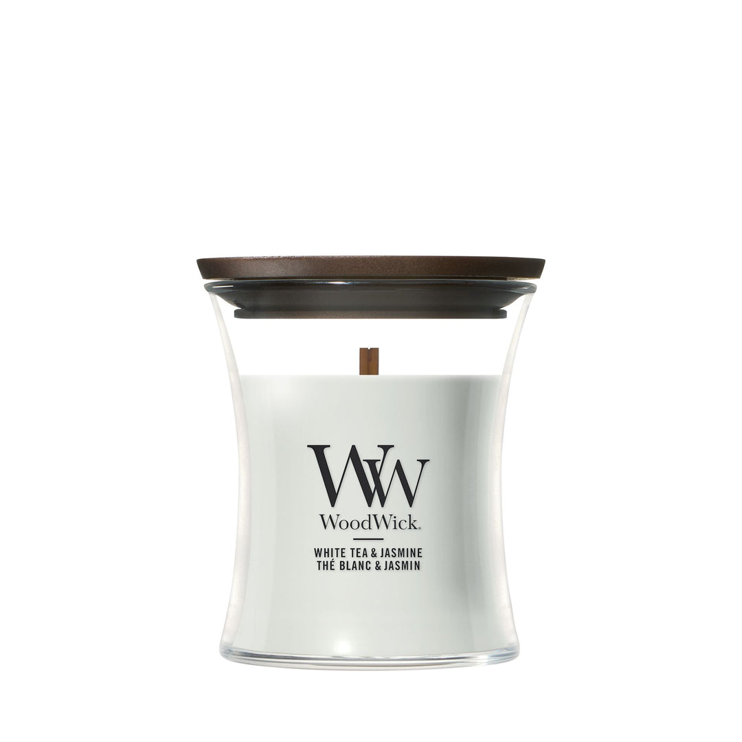 White Tea & Jasmine Mini Hourglass by WoodWick