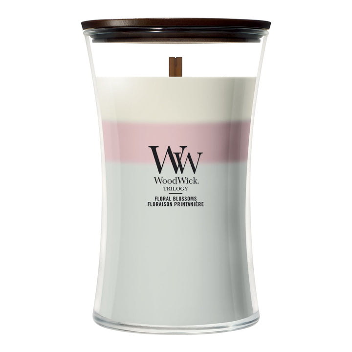 Floral Blossoms Trilogy Large Hourglass by WoodWick