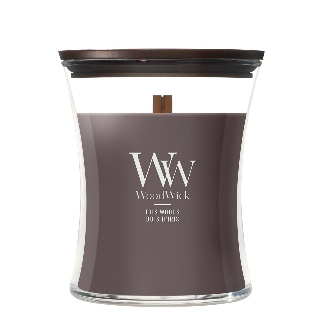 Iris Woods Medium Hourglass by WoodWick