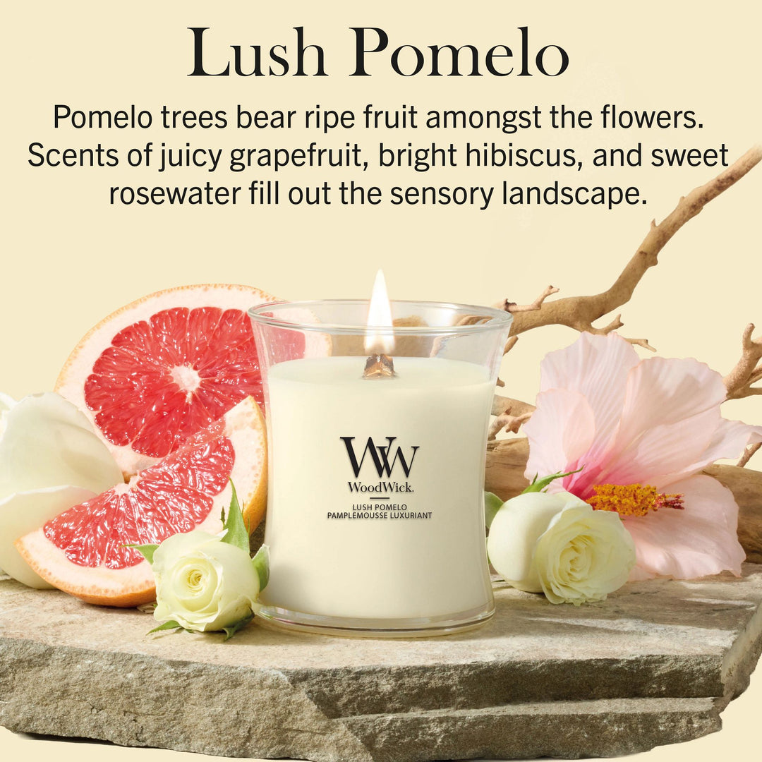 Lush Pomelo Medium Hourglass by WoodWick