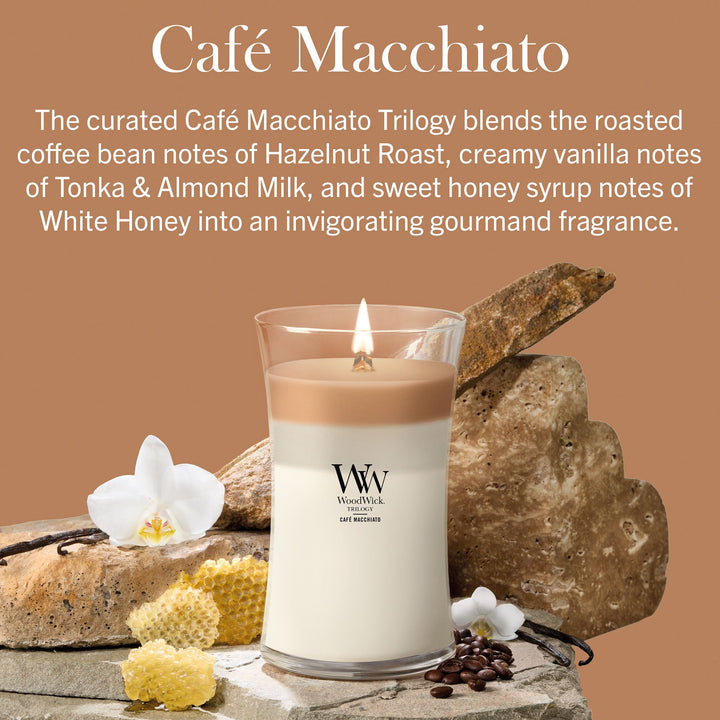 Café Macchiato Trilogy Large Hourglass by WoodWick