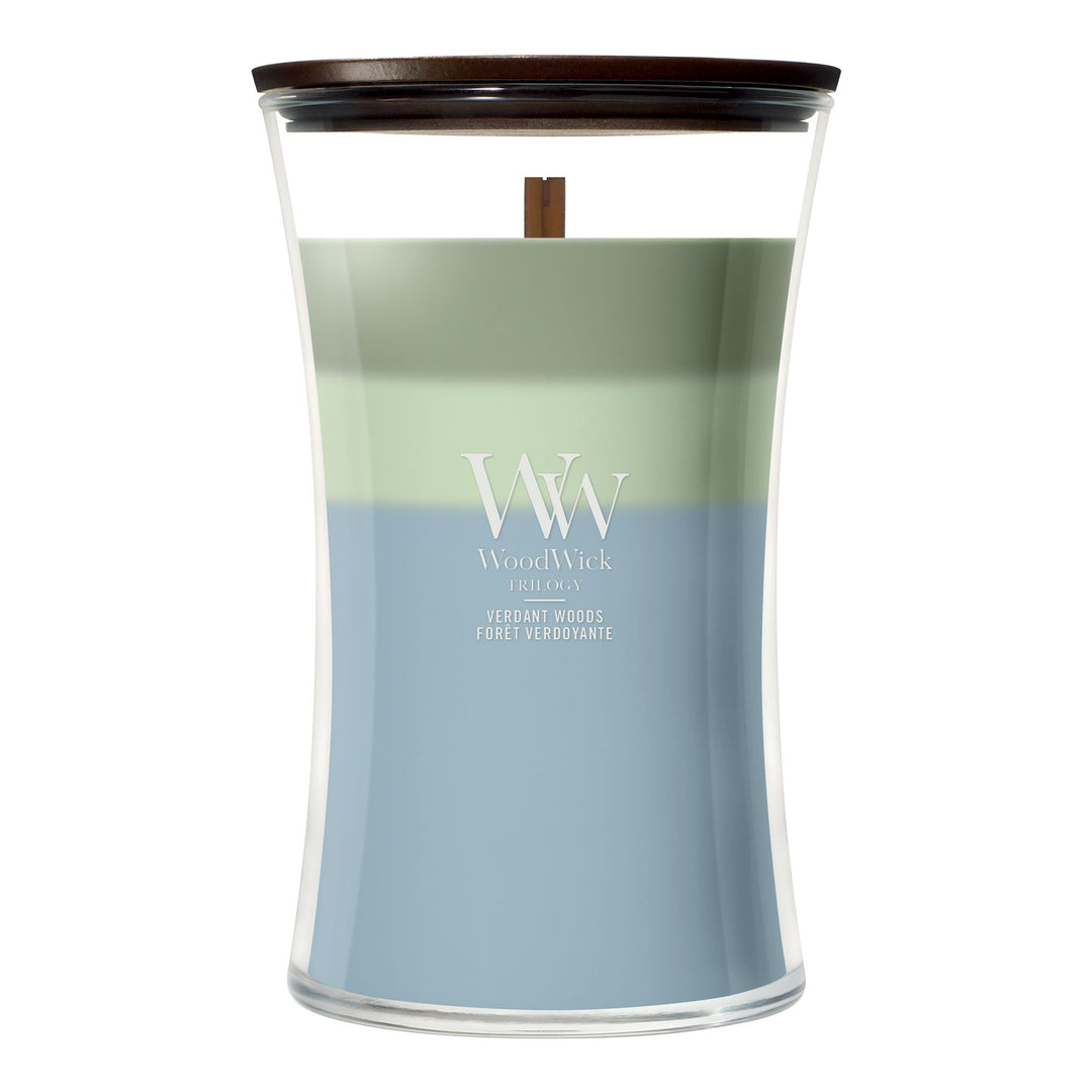 Verdant Woods Trilogy Large Hourglass by WoodWick