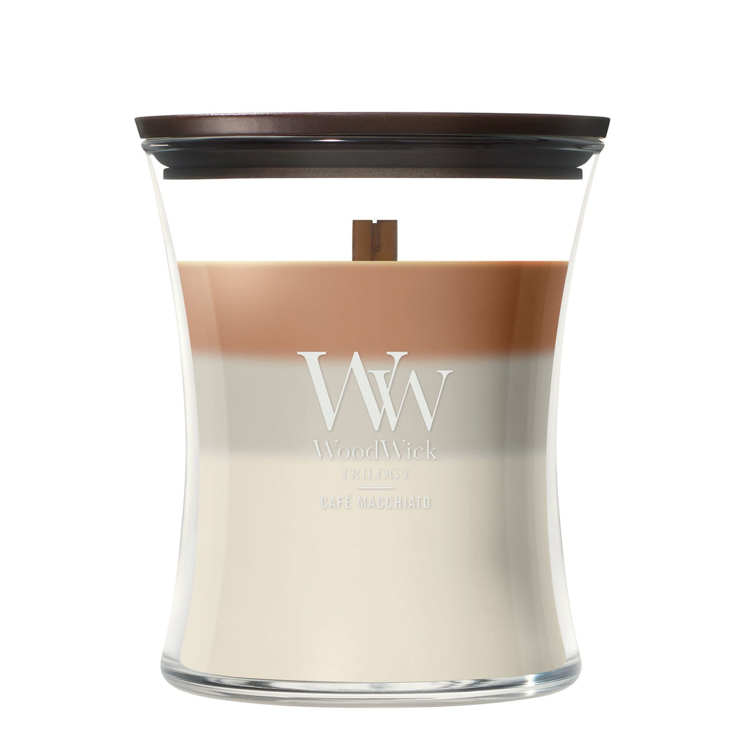 Café Macchiato Trilogy Medium Hourglass by WoodWick