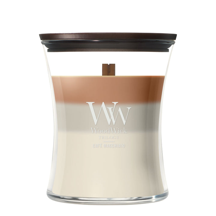 Café Macchiato Trilogy Medium Hourglass by WoodWick