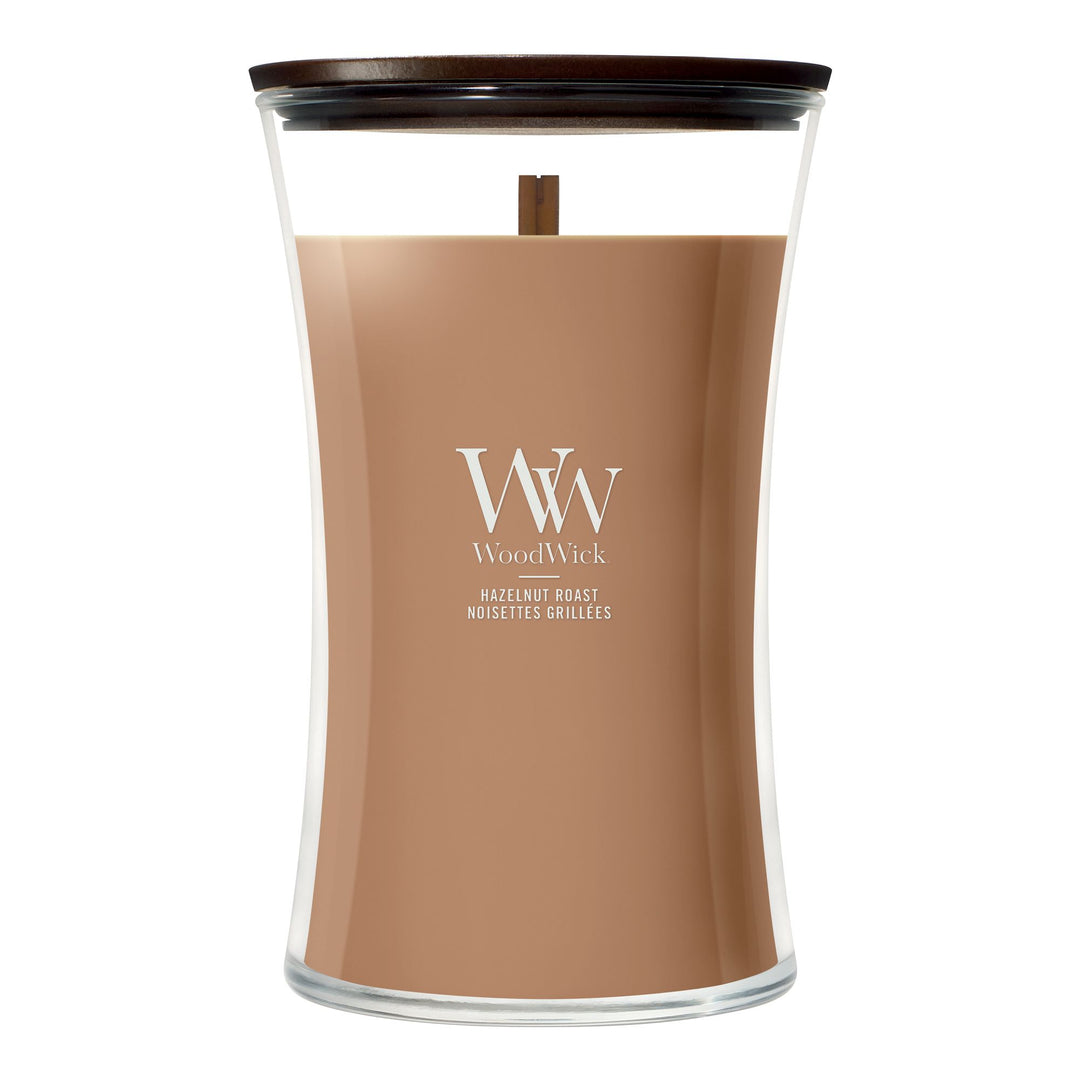 Hazelnut Roast Large Hourglass by WoodWick
