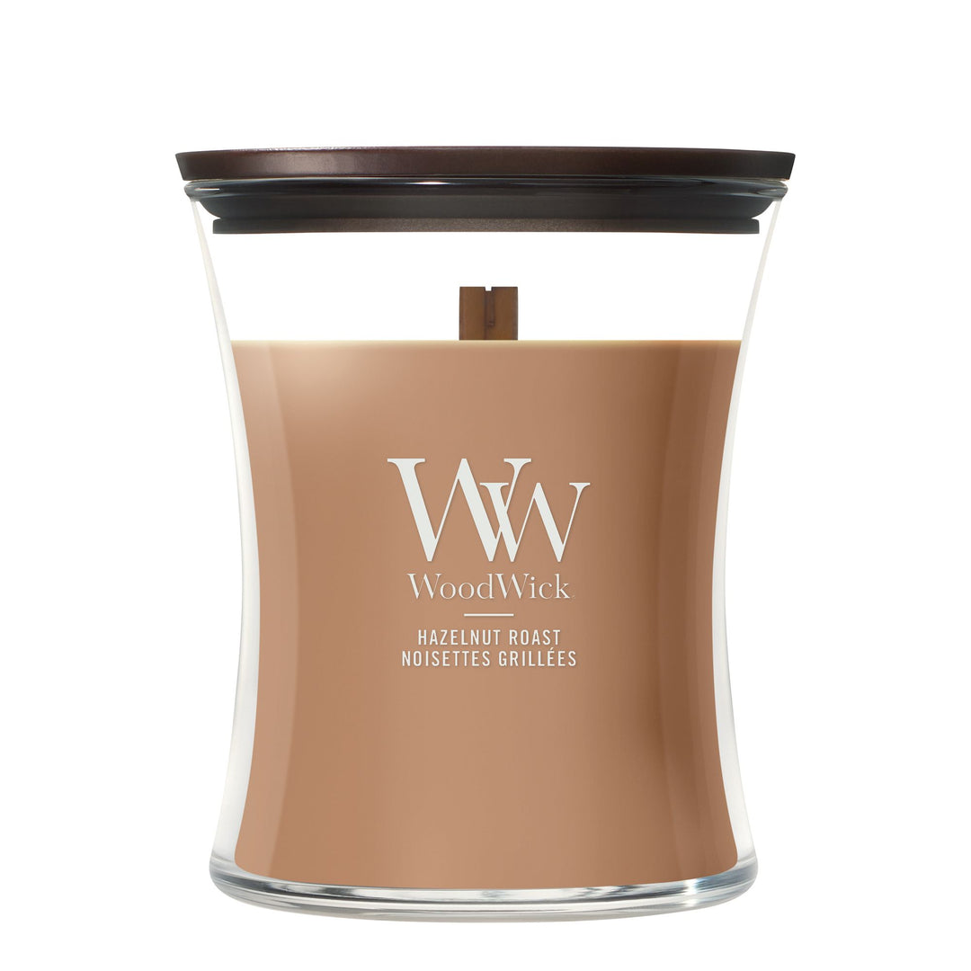 Hazelnut Roast Medium Hourglass by WoodWick