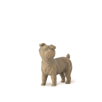 Love my Dog (small, standing) Figurine by Willow Tree