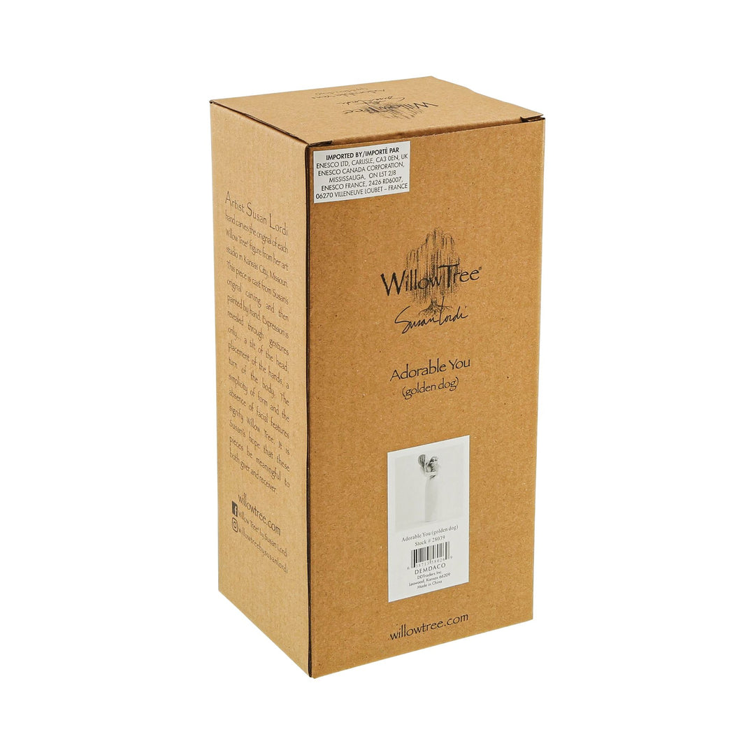 Adorable You golden dog) Figurine by Willow Tree – Enesco Gift Shop