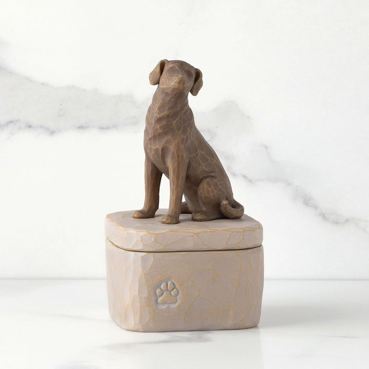 Love my Dog (Dark) Box by Willow Tree