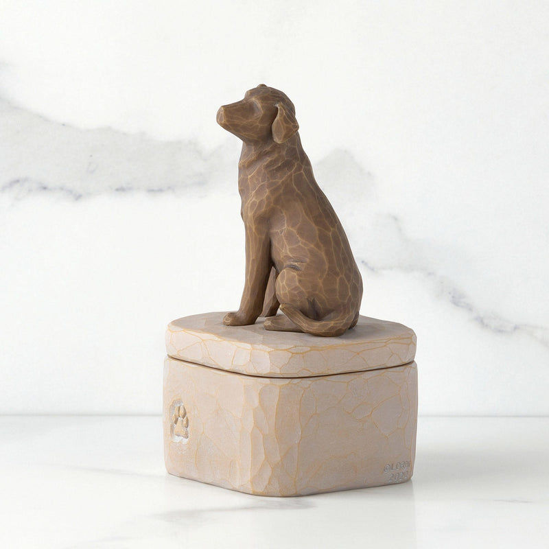 Love my Dog (Dark) Box by Willow Tree - Enesco Gift Shop
