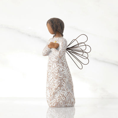 Remembrance Figurine (darker skin and hair) by Willow Tree - Enesco Gift Shop