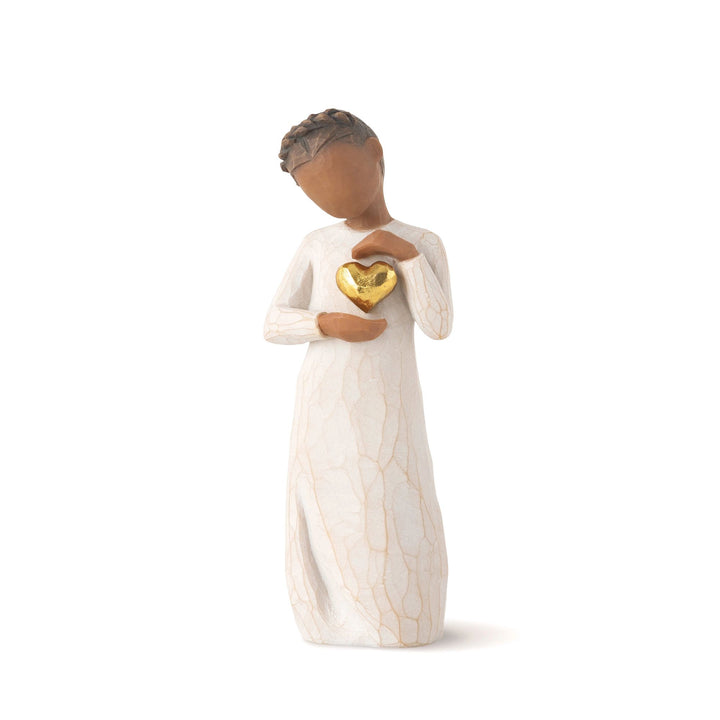 Keepsake Figurine (Darker skin and hair)