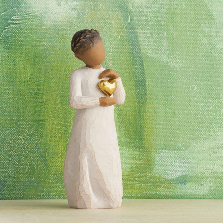Keepsake Figurine (Darker skin and hair)