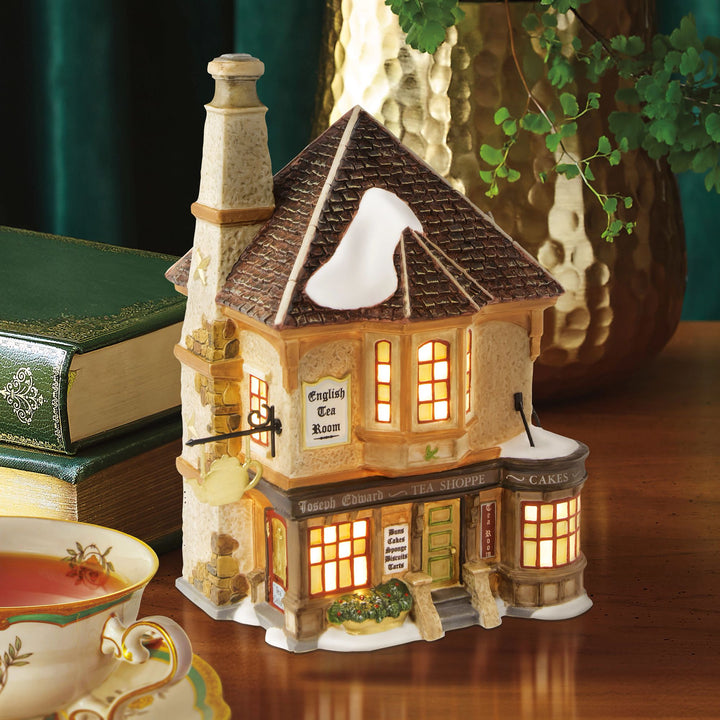 Joseph Edward Tea Shoppe- Dickens Village Illuminated Building