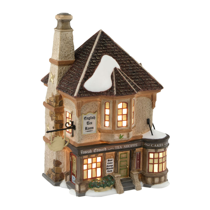 Joseph Edward Tea Shoppe- Dickens Village Illuminated Building