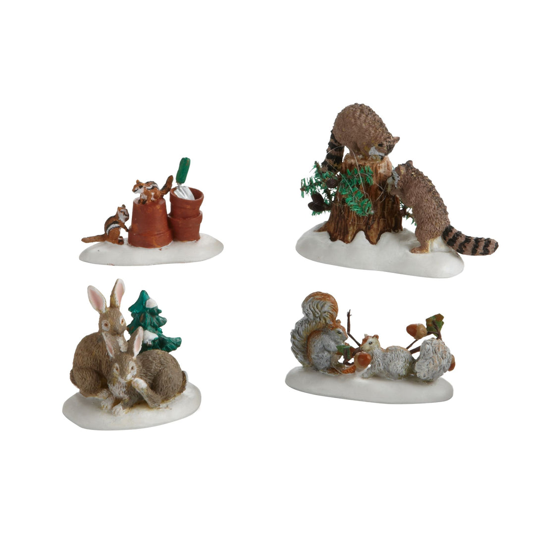 Friendly Neighbors Accessory (Set of 4) by Department 56
