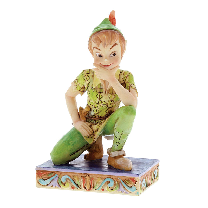 Childhood Champion - Peter Pan Figurine - Disney Traditions by Jim Shore