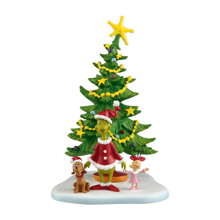 Welcome Christmas Day - The Grinch Village by D56