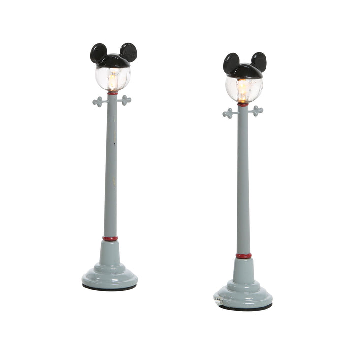Mickey Mouse Street Lights - Disney Village by D56