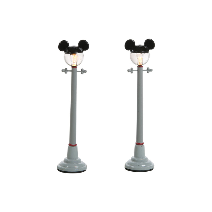 Mickey Mouse Street Lights - Disney Village by D56