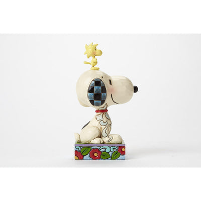 My Best Friend (Snoopy & Woodstock Personality Pose Figurine) - Peanuts by Jim Shore - Enesco Gift Shop