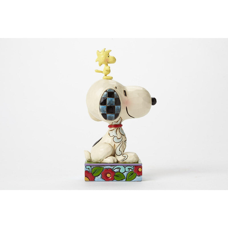 My Best Friend (Snoopy & Woodstock Personality Pose Figurine) - Peanuts by Jim Shore - Enesco Gift Shop