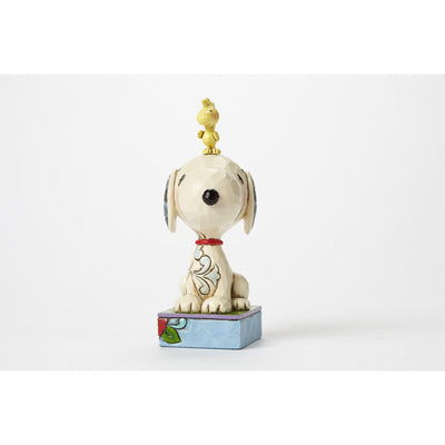 My Best Friend (Snoopy & Woodstock Personality Pose Figurine) - Peanuts by Jim Shore - Enesco Gift Shop