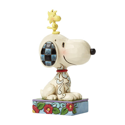 My Best Friend (Snoopy & Woodstock Personality Pose Figurine) - Peanuts by Jim Shore - Enesco Gift Shop