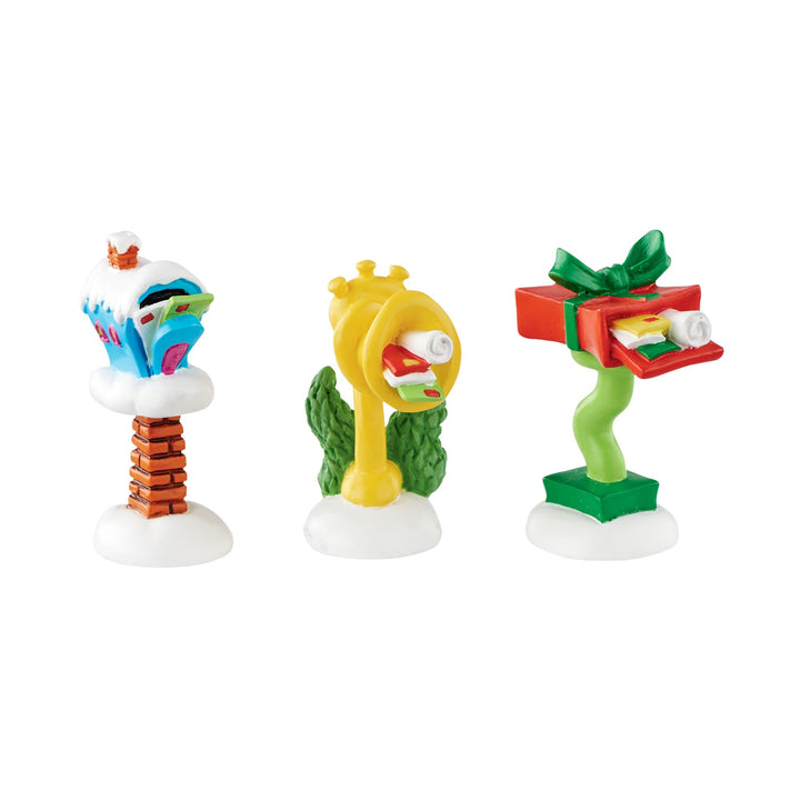 Whoville Wacky Mailboxes - The Grinch Village by D56