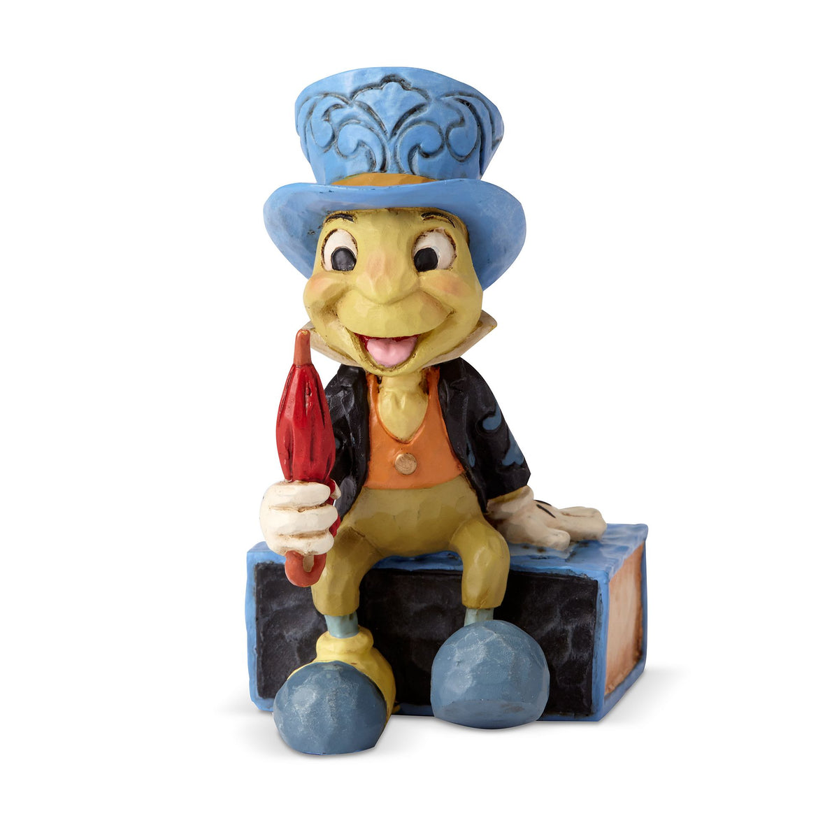 Jiminy Cricket on Match Box Mini Figurine Disney Traditions Jim Shore