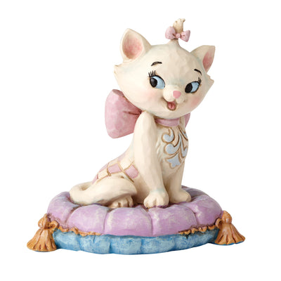 Marie on Pillow Mini Figurine - Disney Traditions by Jim Shore
