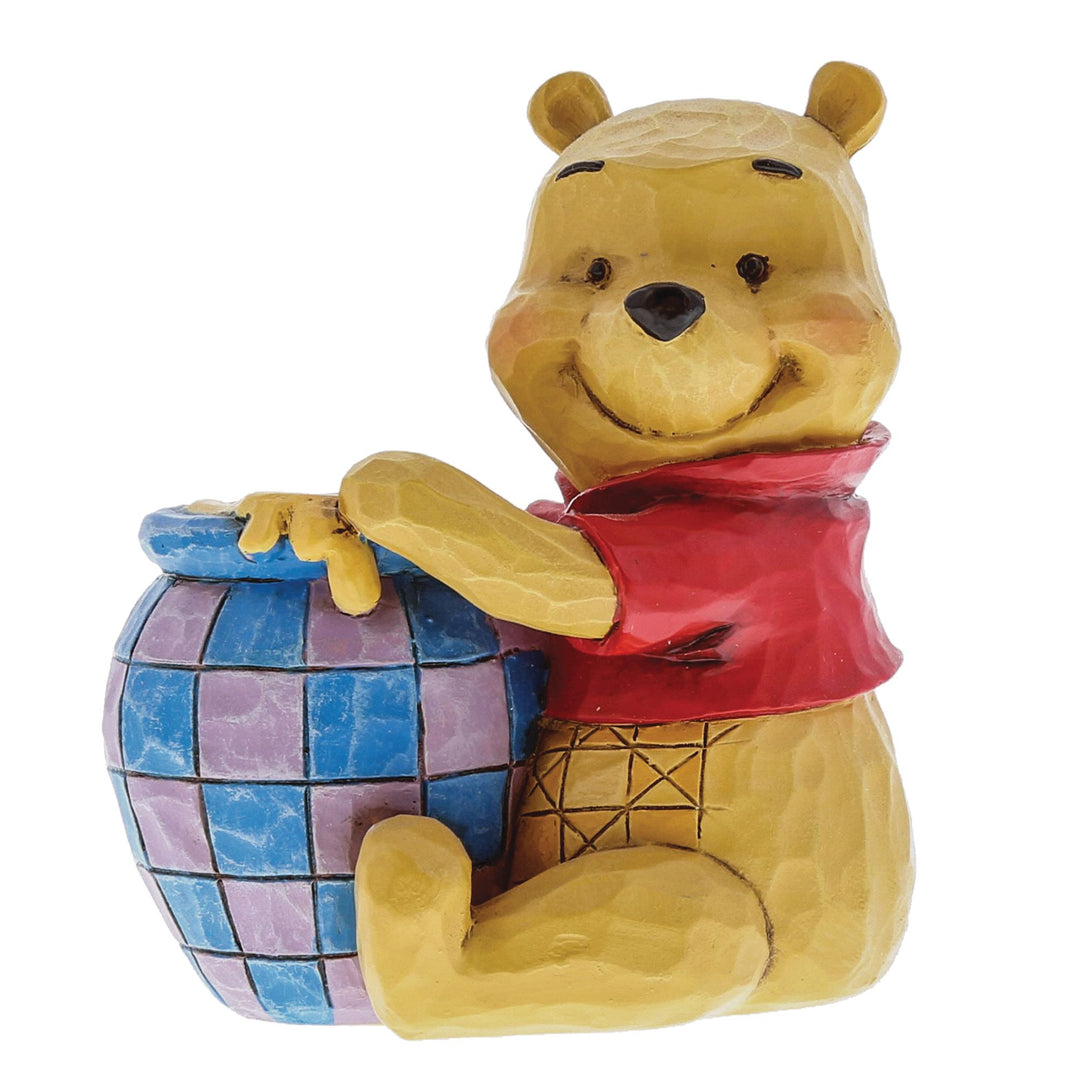 Winnie the Pooh with Honey Pot Mini Figurine - Disney Traditions by Jim Shore