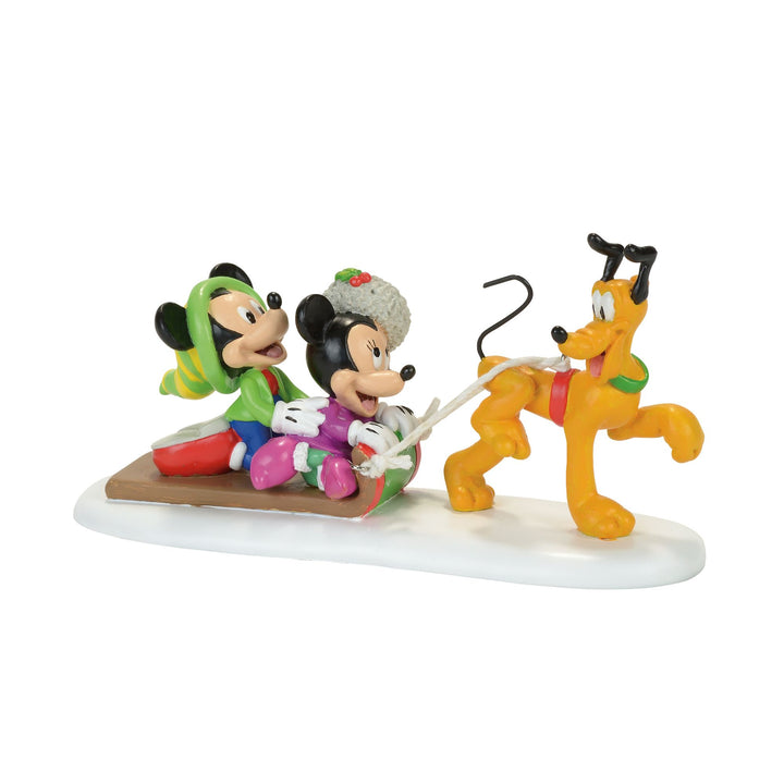 Pluto Toboggan Ride - Disney Village by D56