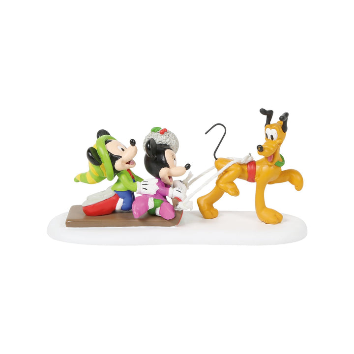Pluto Toboggan Ride - Disney Village by D56