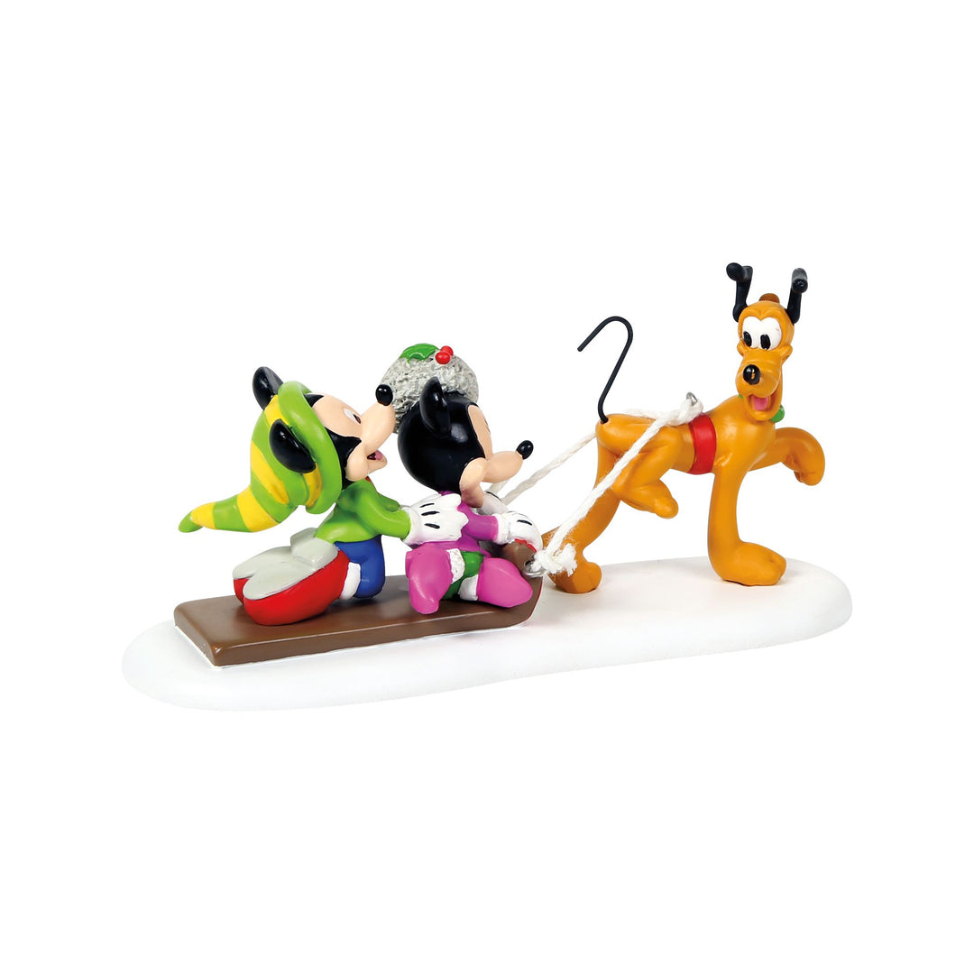 Pluto Toboggan Ride - Disney Village by D56
