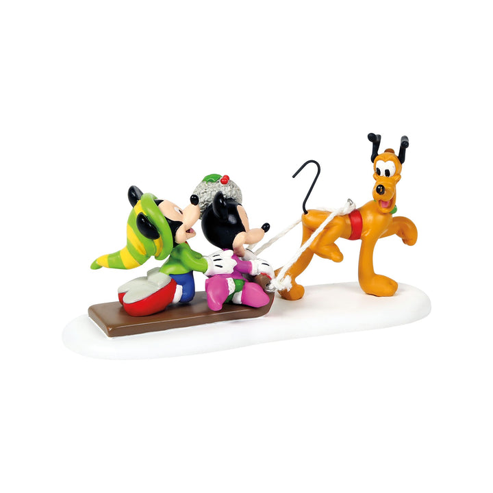 Pluto Toboggan Ride - Disney Village by D56